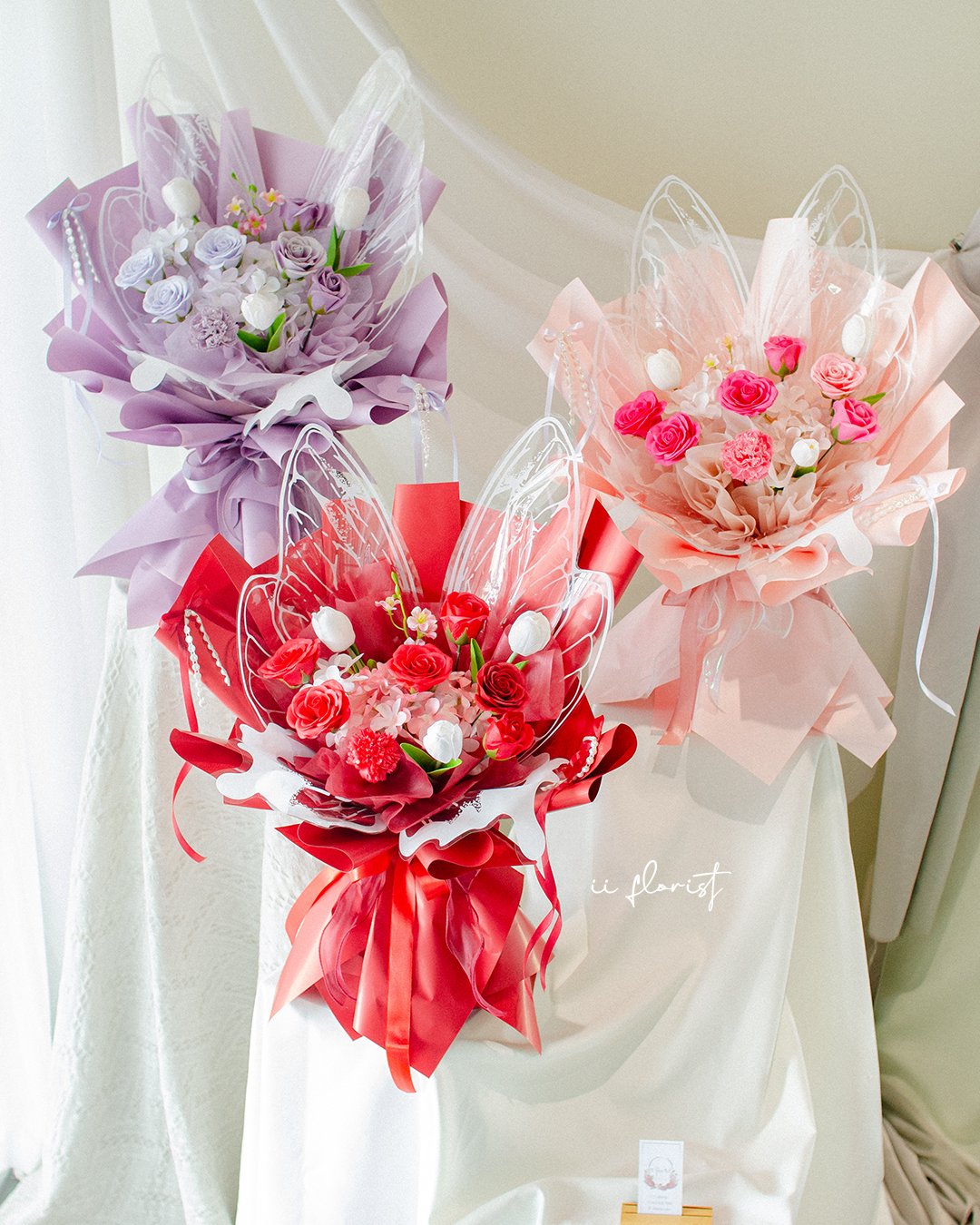 flutter(Soap flower)