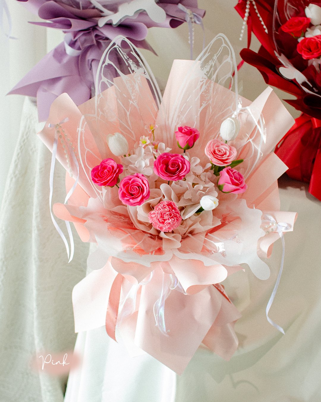 flutter(Soap flower)