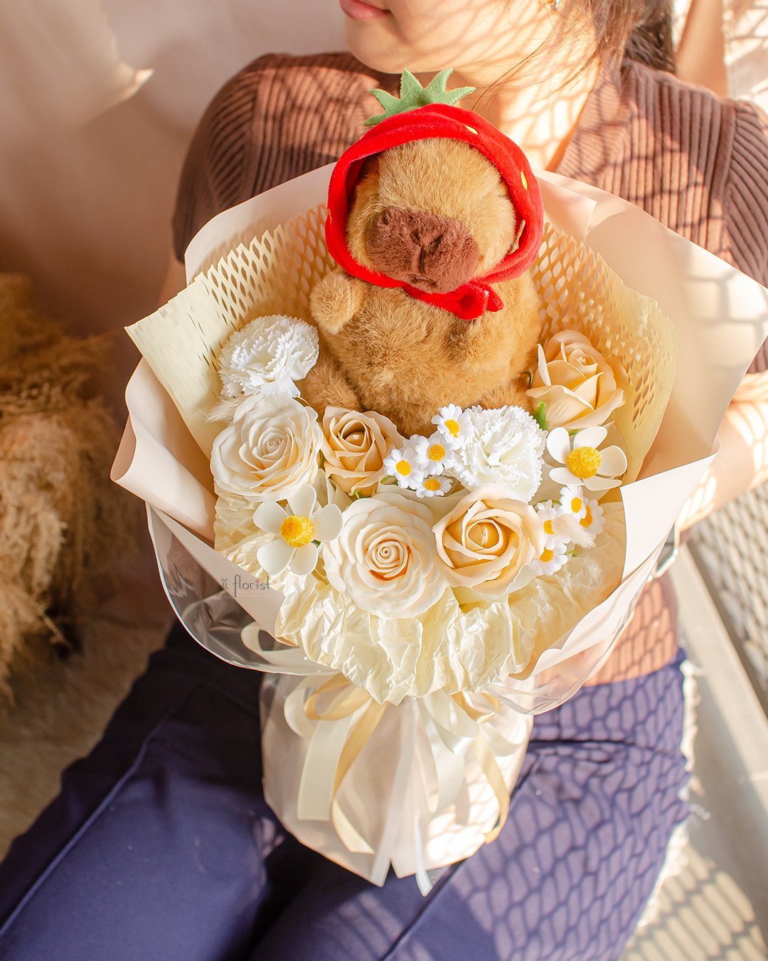 Capybara(Soap flower)