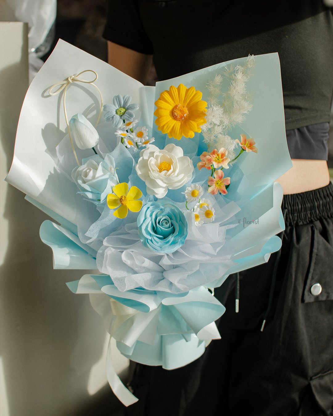 Blue Citrus(Soap flower)