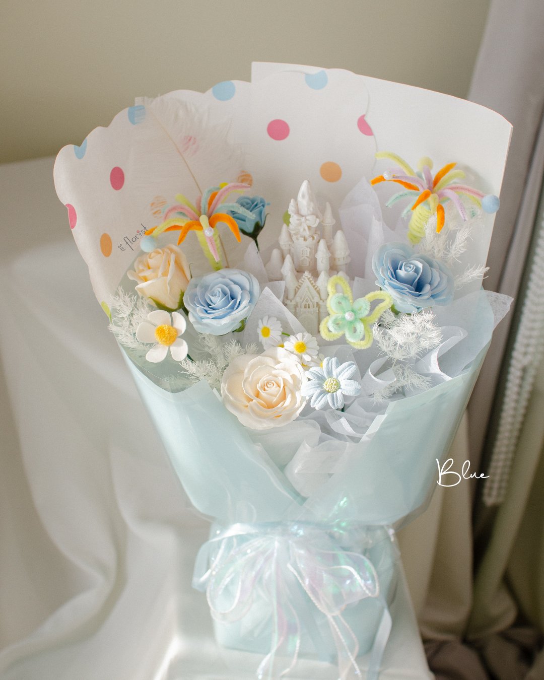 castle (Soap flower)