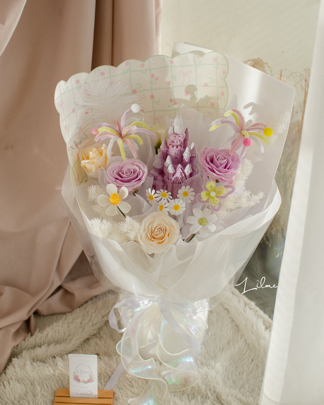 castle (Soap flower)