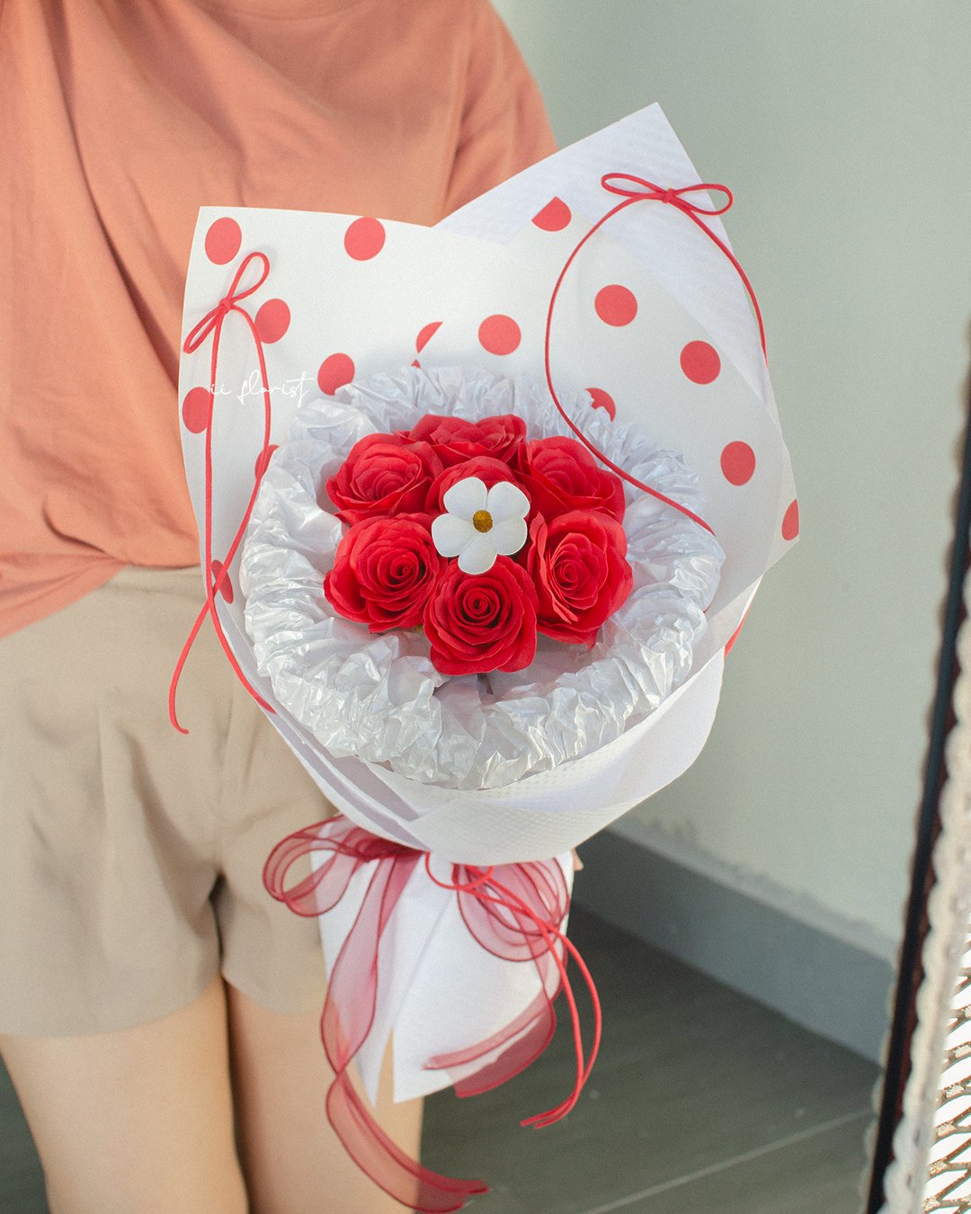 Polka Dot (Soap flower)